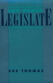 Tapa de How women legislate