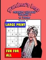 Tapa de GRANDMA'S BEST MEDIUM SUDOKU