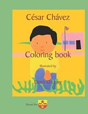 Tapa de César Chávez Coloring book