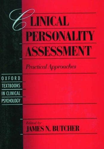 Tapa de Clinical personality assessment