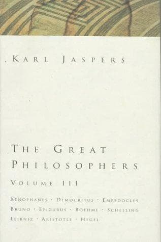 Tapa de The great philosophers