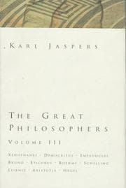 Tapa de The great philosophers