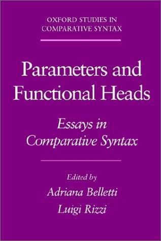 Tapa de Parameters and Functional Heads
