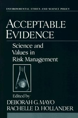 Tapa de Acceptable evidence