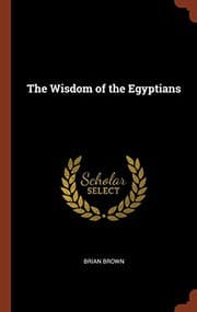 Tapa de The Wisdom of the Egyptians