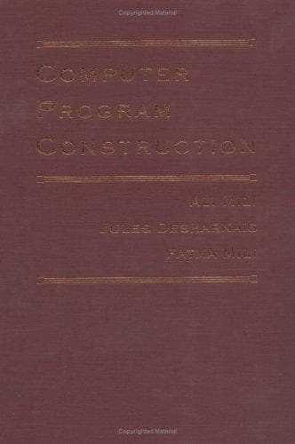 Tapa de Computer program construction