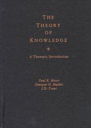 Tapa de The Theory of Knowledge