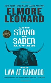 Tapa de Last Stand at Saber River and The Law at Randado