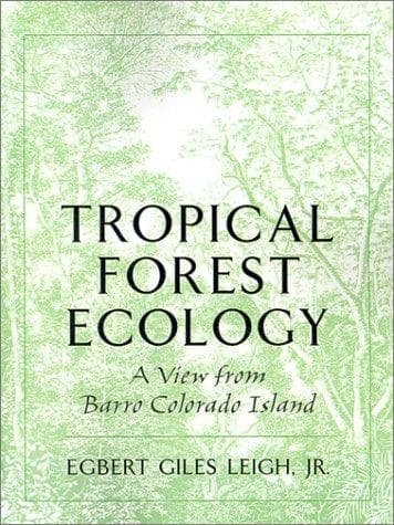 Tapa de Tropical forest ecology