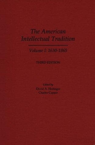 Tapa de The American intellectual tradition