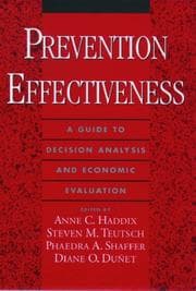 Tapa de Prevention effectiveness