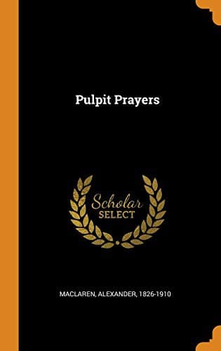 Tapa de Pulpit Prayers