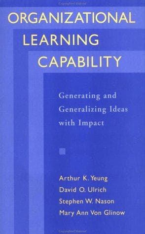 Tapa de Organizational learning capability
