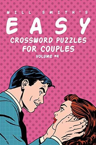 Tapa de Will Smith Easy Crossword Puzzles For Couples - Volume 4