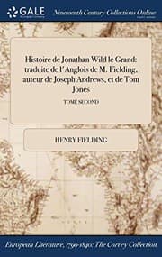 Tapa de Histoire de Jonathan Wild le Grand
