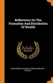 Tapa de Reflections on the Formation and Distribution of Wealth