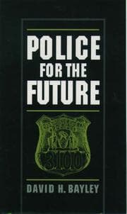 Tapa de Police for the Future (Studies in Crime and Public Policy)