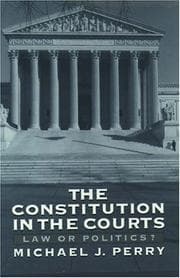 Tapa de The Constitution in the courts