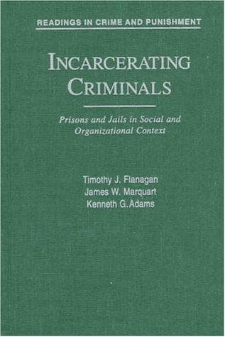 Tapa de Incarcerating Criminals