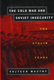 Tapa de The Cold War and Soviet insecurity