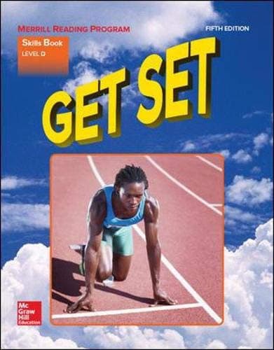 Tapa de Merrill Reading Program, Get Set Skills Book, Level D