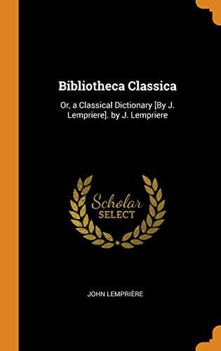 Tapa de Bibliotheca Classica