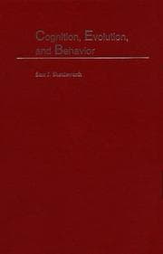 Tapa de Cognition, evolution, and behavior