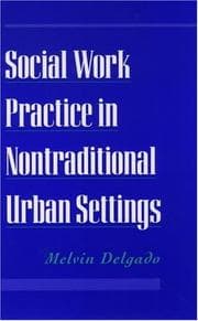 Tapa de Social work practice in nontraditional urban settings