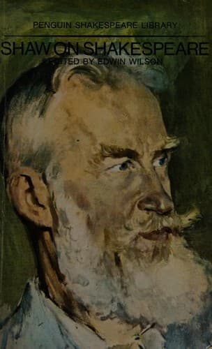Tapa de Shaw on Shakespeare