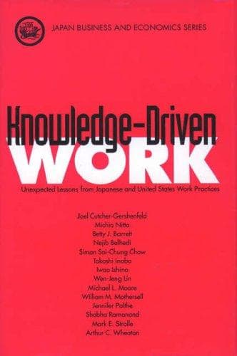 Tapa de Knowledge-driven work