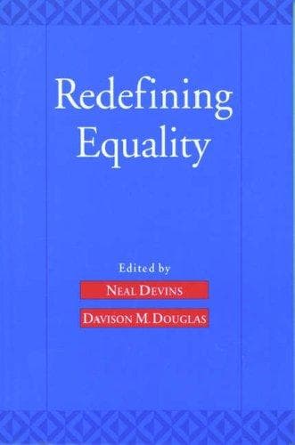 Tapa de Redefining equality