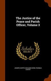 Tapa de The Justice of the Peace and Parish Officer, Volume 3