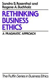 Tapa de Rethinking business ethics