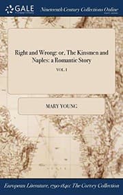 Tapa de Right and Wrong : or, The Kinsmen and Naples