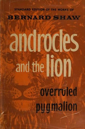 Tapa de Androcles and the Lion / Overruled / Pygmalion