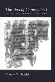 Tapa de The text of Genesis 1-11