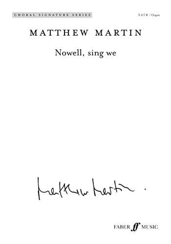 Tapa de Nowell Sing We