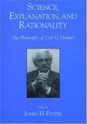 Tapa de Science, Explanation, and Rationality