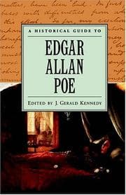 Tapa de A historical guide to Edgar Allan Poe