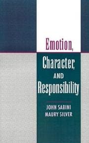 Tapa de Emotion, character, and responsibility