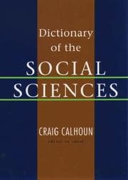 Tapa de Dictionary of the social sciences