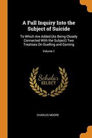 Tapa de Full Inquiry into the Subject of Suicide