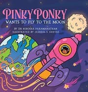 Tapa de PINKY PONKY Wants to Fly to the Moon