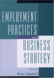Tapa de Employment practices and business strategy