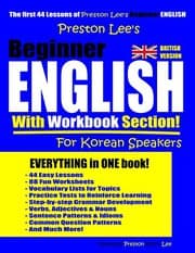 Tapa de Preston Lee’s Beginner English With Workbook Section For Korean Speakers