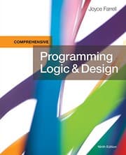 Tapa de Programming Logic and Design, Comprehensive, Loose-leaf Version
