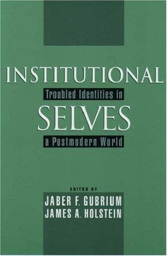 Tapa de Institutional Selves