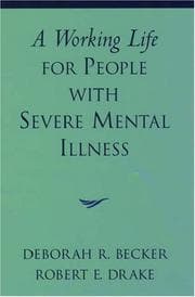 Tapa de A working life for people with severe mental illness