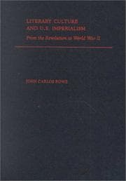 Tapa de Literary culture and U.S. imperialism