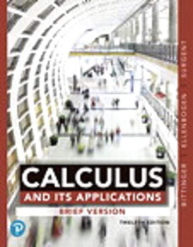 Tapa de Calculus and Its Applications, Brief Version, Loose-Leaf Version, Plus MyLab Math with Pearson e-Text -- 24-Month Access Card Package